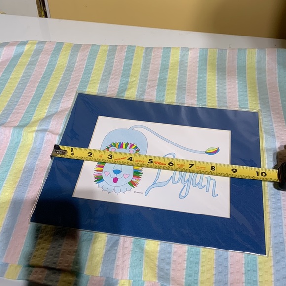 “LOGAN” PRINT - Ready for Framing/ Prefect addition to your child’s room - Picture 5 of 7